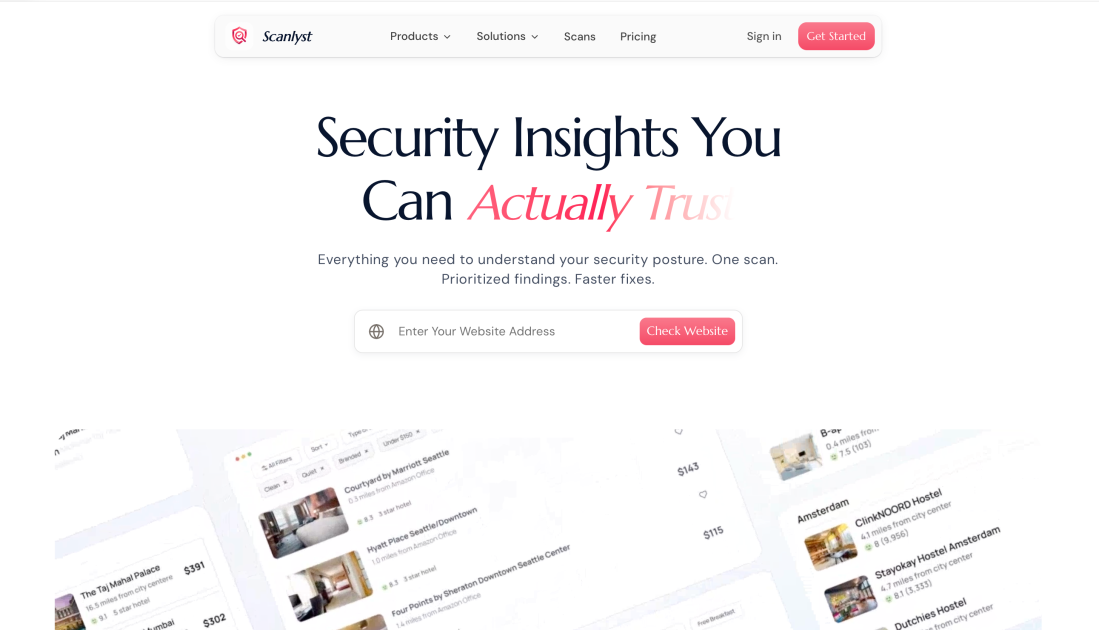 I got tired of using multiple tools to audit one website, so I built Scanlyst